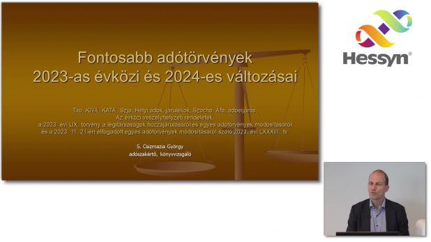 Ajánló - S. Csizmazia György - Mérlegképes továbbképzés 2024