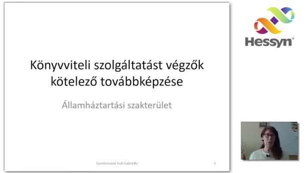 Ajánló - Szentirmainé Holi Ildikó - Mérlegképes továbbképzés 2026 